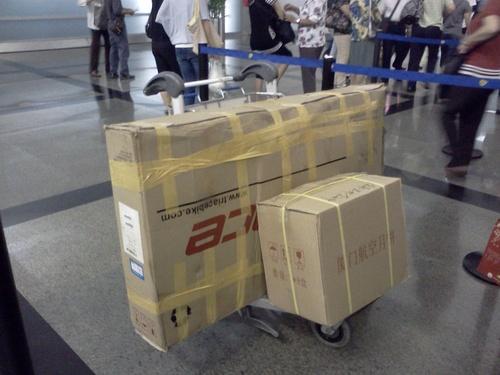 汉滨工地工具器材打包托运